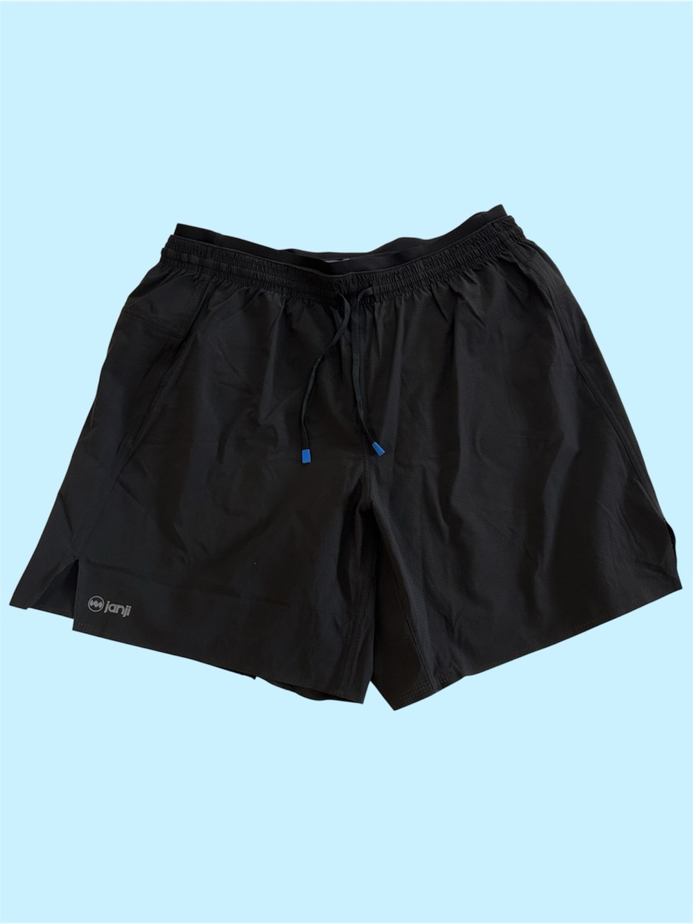Janji Men’s 7 Inch Multi Shorts 2 in 1 Running Medium Black NWOT